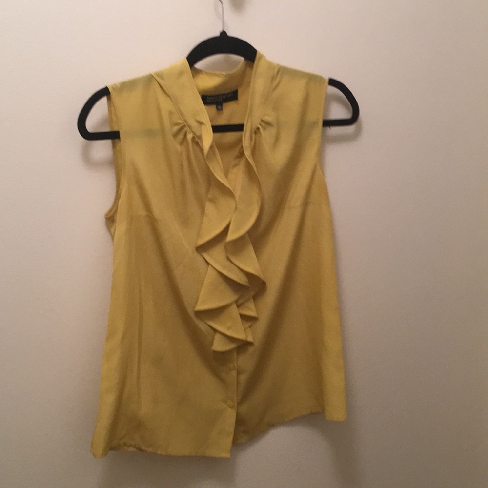Yellow blouse